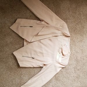Cream blazer